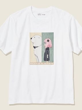 Uniqlo Spy x Family Graphic 'Bond x Anya' Shirt